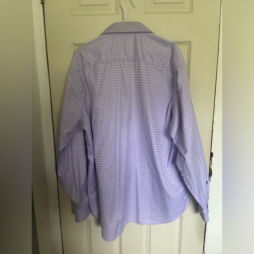 Bugatchi Lavender Button Down Shirt - image 2